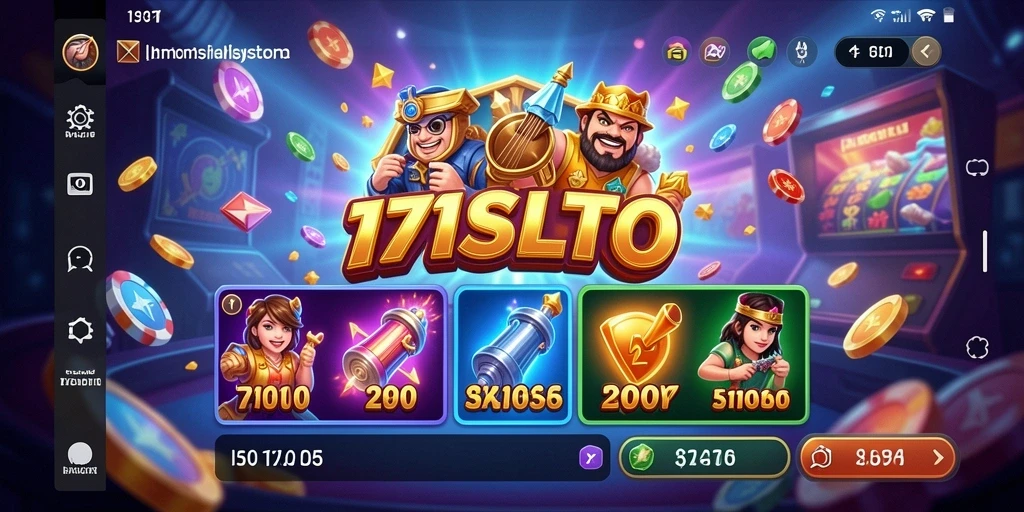 Screenshot 171SLOT menampilkan gameplay slot yang seru dan penuh warna.
