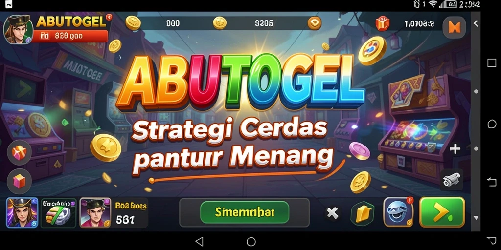 Tampilan gameplay ABUTOGEL yang mendebarkan dan penuh strategi.