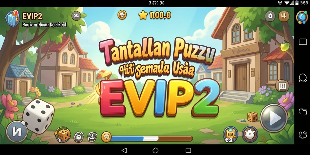 Tampilan gameplay EVIP2 yang seru dan menantang di dunia Puzzle.