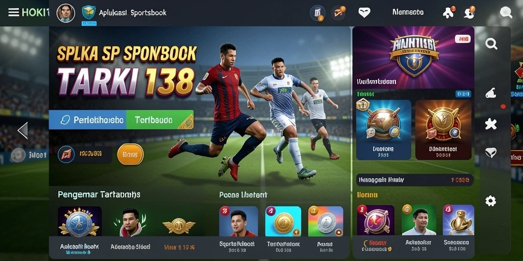Tampilan gameplay taruhan seru di HOKI138 yang menampilkan berbagai pilihan olahraga.