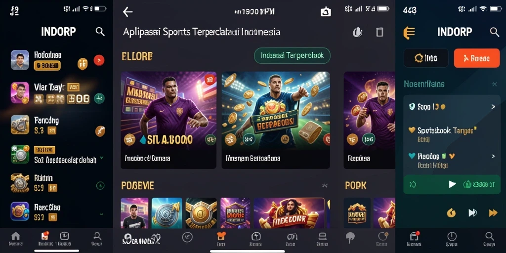 Tampilan menarik dari gameplay Sportsbook INDORP yang memikat.