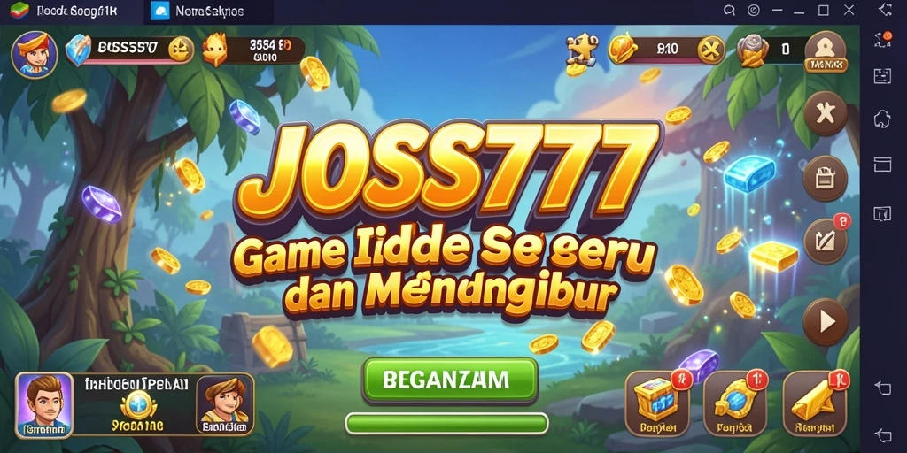 Tampilan gameplay JOSS777 yang menarik dan menantang.