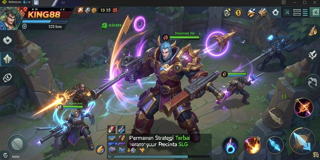 Tampilan gameplay menarik dari KING88 yang penuh strategi.