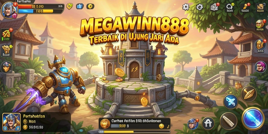 Tampilan gameplay MEGAWIN888 yang seru dan mendebarkan.