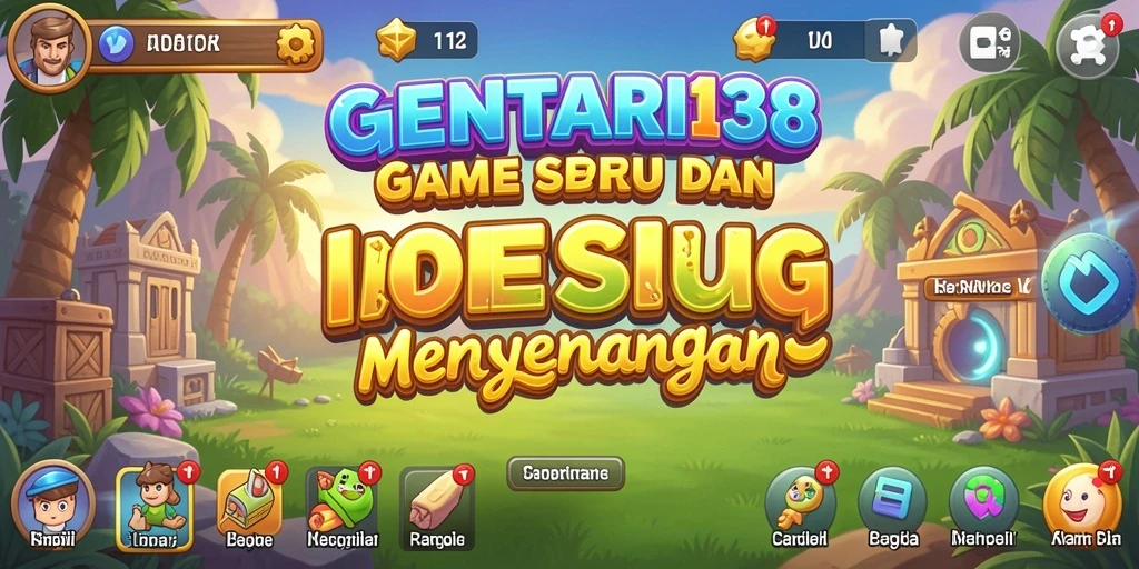 Screenshot gameplay MENTARI138 yang menunjukkan kemajuan dalam permainan Idle.