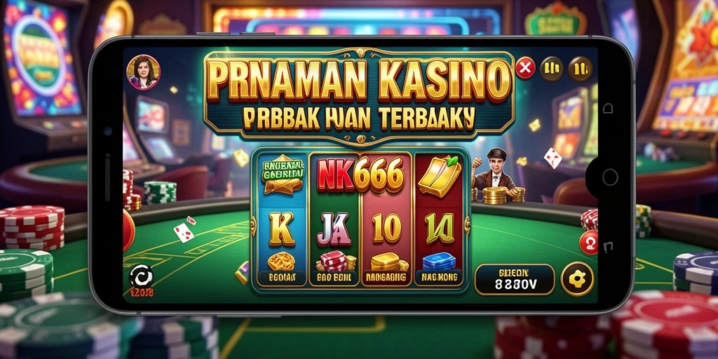 Tampilan menarik dari gameplay NK666 dengan suasana kasino.