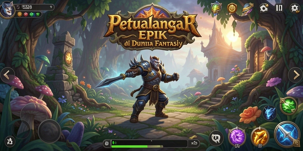 Tampilan gameplay SE328 yang mendebarkan di dunia petualangan.