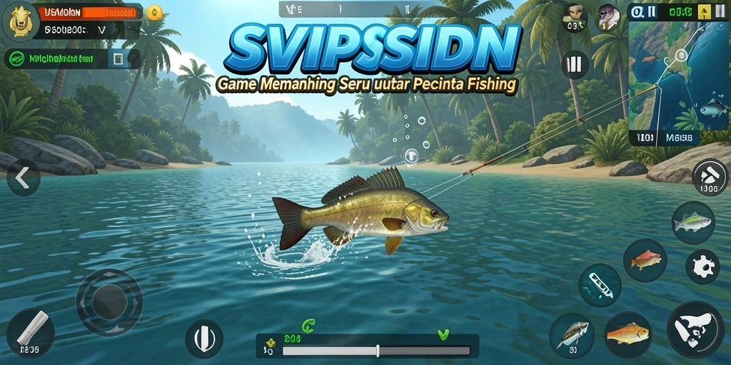 Tangkapan ikan besar di SVIPSIDN dengan suasana memancing yang seru.