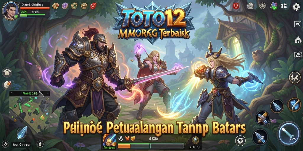 Gameplay TOTO12 di dunia MMORPG yang penuh petualangan.