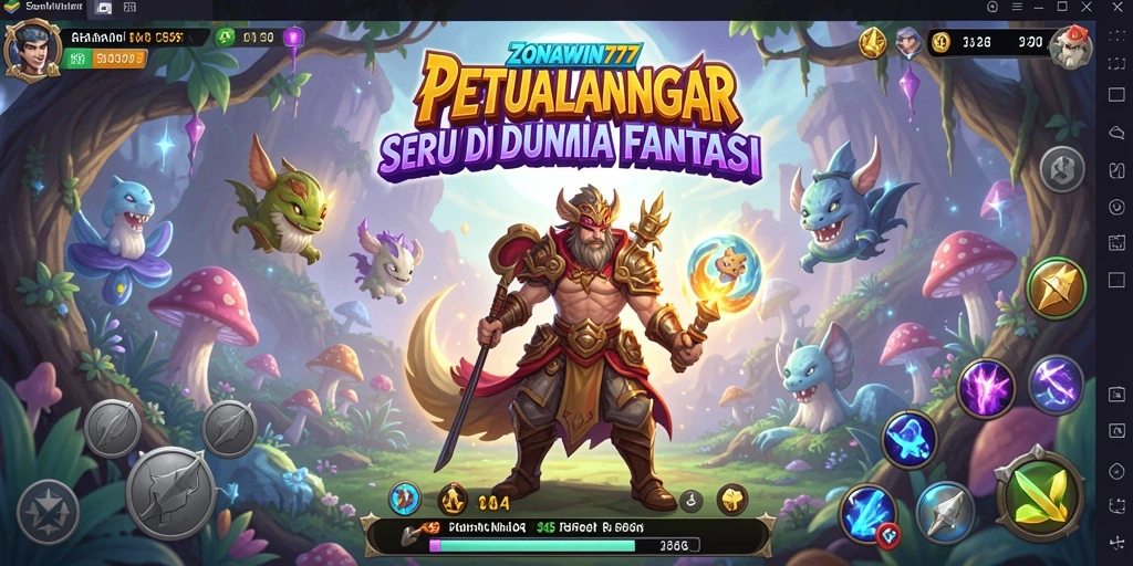 Gameplay seru dan menantang di ZONAWIN777.